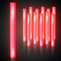 LED Foam Sticks Fun Central de 16 polegadas, pacote com 12, 3 modos de iluminação