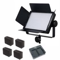 Led Godox 500c + 4 Baterias + Carregador