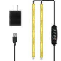 LED Grow Lights iPower 20W Full Spectrum com temporizador de 2 tubos LED Grow Lights iPower 20W Full Spectrum com temporizador de 2 tubos