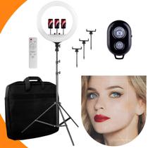 Led Iluminador Ringhlight Ring Light 46cm Grande Potente 18pol