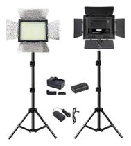 Led Iluminador Soleste W300ll 32005600k, fonte,bateria,carregador,tripeT Led Iluminador Soleste W300ll 32005600k, fonte,bateria,carregador,tripeT