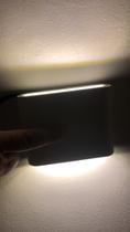Led Lâmpada De Parede 16W Branco Spot Luz Moderna Reta