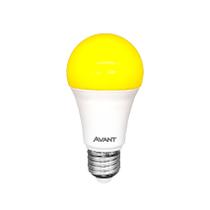 Led Lampada Pera Anti - Inseto 12w Amarelo Bivolt - AVANT