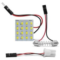 Led lampada placa 16 leds(hi- power) com adaptador torpedo e t10 Led lampada placa 16 leds(hi- power) com adaptador torpedo e t10