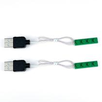 LED Light Brick Kyglaring 50cm USB conectado para Lego Green