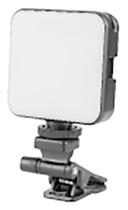 Led light para camera - bateria interna - acoplavel - rgb - 64leds -c / adaptador