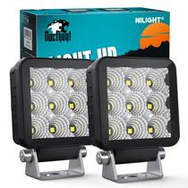 LED Light Pods Nilight, feixe de inundação de 9 LED de 3 polegadas (2 unidades)
