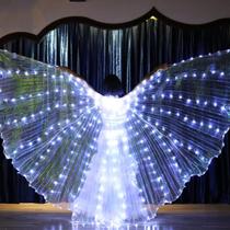 LED Light Up Wings HOTBEST para dança do ventre, carnaval e Natal