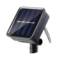 LED luz solar corda piscando luz ao ar livre pátio jardim atmosfera decoração luz