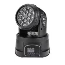 LED Mini Moving Head Light - 18 LEDs - Festas Aniversários e Eventos em Geral RO-32 LED Mini Moving Head Light - 18 LEDs - Festas Aniversários e Eventos em Geral RO-32