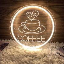 Led neon coffee - Personalizado 30cm Led neon coffee - Personalizado 30cm