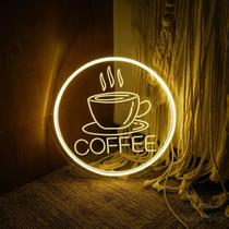 Led neon personalizado coffee - 30cm Led neon personalizado coffee - 30cm