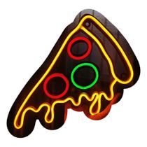Led NEON Pizza 30x32 Cm acompanha fonte