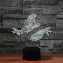 LED Night Light Ghostbusters 3D que muda de cor para crianças LED Night Light Ghostbusters 3D que muda de cor para crianças