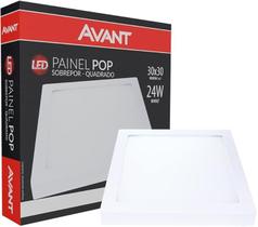 Led painel pop sobr qua 40br 65000k30w bivolt 2400 avant