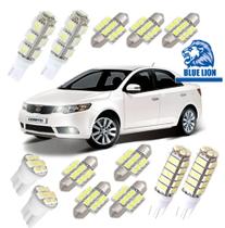 Led Pingo E Kia Cerato Farolete Placa Teto Ré Kit