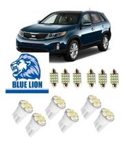 Led Pingo E Kia Sorento Farolete Placa Teto Ré Kit
