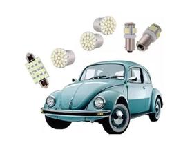 Led Pingo E Torpedo Vw Fusca Farolete Placa Teto Ré Kit Led Pingo E Torpedo Vw Fusca Farolete Placa Teto Ré Kit