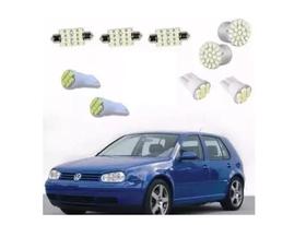 Led Pingo E Torpedo Vw Golf Farolete Placa Teto Ré Kit Led Pingo E Torpedo Vw Golf Farolete Placa Teto Ré Kit