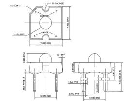 Led Piranha Branco - L-9352UW5C - Paralight