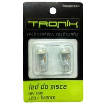 Led Pisca 12v 15W Branco Para Honda Titan Ano 2000 Tronik