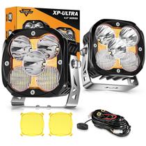 LED Pods Auxbeam XP-Ultra Serie 4.5'' con DRL 128W 15200LM LED Pods Auxbeam XP-Ultra Serie 4.5'' con DRL 128W 15200LM