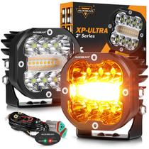 LED Pods de Luz Auxbeam Serie XP-Ultra 96W Ámbar y Blanco