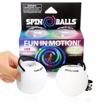 LED Poi Balls SPIN BALLS Glow.0 USB recarregável 22 cores LED Poi Balls SPIN BALLS Glow.0 USB recarregável 22 cores