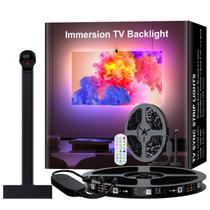 Led rgb-wifi tv backlights com câmera 55-65 pol tv game pc