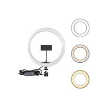 LED Ring Light TikTok para fotografia de selfie de 26 cm com suporte para telefone