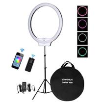 Led Ring Light Yongnuo Yn608 Origiral + Fonte + Tripé 2m
