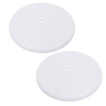 LED RV Puck Light Facon 3,5" com interruptor 12V DC 4000K, pacote com 2