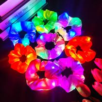 LED Scrunchies Asawira 8 unidades para meninas, 3 modos de brilho