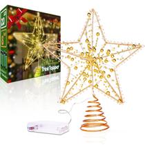 LED Star Christmas Topper AE LIFE 20 Warm Lights