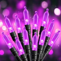 LED String Lights Brightown 20 Purple 2m operado por bateria LED String Lights Brightown 20 Purple 2m operado por bateria