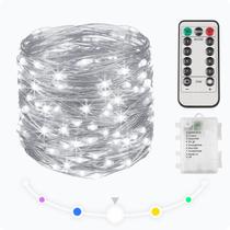 LED String Lights Suddus 10m 100 White Fairy Lights com controle remoto