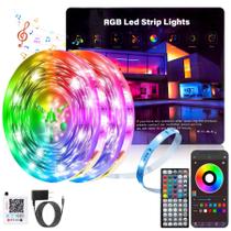 LED Strip Lights Ledagic 150m com mudança de cor RGB com controle remoto LED Strip Lights Ledagic 150m com mudança de cor RGB com controle remoto
