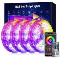LED Strip Lights Ledagic 400 pés Music Sync com mudança de cor LED Strip Lights Ledagic 400 pés Music Sync com mudança de cor