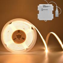 LED Strip Lights LumBelle COB 6,6 pés 640 LEDs brancos quentes