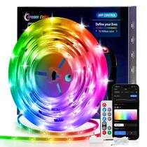 LED Strip Lights Pak 5m RGB+IC Smart com aplicativo/controle remoto