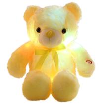 LED Teddy Bear Stuffed Animal Social Glow 46 cm para crianças