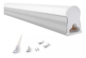 Led Tubular T5 60cm 10w C/calha Acoplada Completa