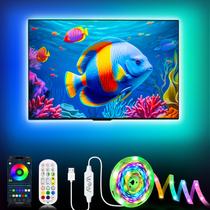 LED TV Backlight Strip Daymeet 7m RGBICW Music Sync Bluetooth LED TV Backlight Strip Daymeet 7m RGBICW Music Sync Bluetooth