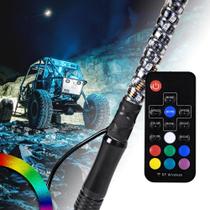LED Whip Light True Mods Spiral RGB de 30 cm para UTV ATV