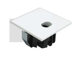 Ledart Balizador Mini Ion Quadrado Branco 3000k Ip65 24523