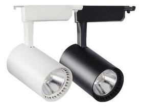 Ledos Spot Trilho Branco Fosco 14W Luz Amarela 3000K