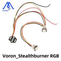 LEDs Mini Button RGBW V2 Para Impressora 3D Voron2.4 Trident Kit LED STEALTHBURNER DIY Voron