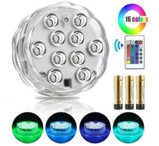 Leds Rgb Bateria Subaquática Ip67 À Prova D 'água Piscina