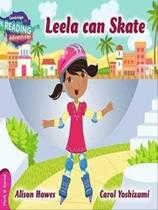 Leela can skate - pink b band Leela can skate - pink b band