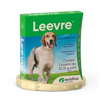 Leevre Coleira Antipulgas Ourofino para Cães de Grande Porte - 63 cm